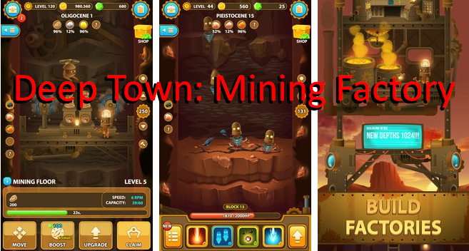 Download New Hack Version - Deep Town: Mining Factory MOD much money. Amazing science fiction game. In this hack, you are provided with a lot of money so you can comfortably spend money, buy the furniture for your game. You will become a best version in this game. Update all the latest hacks at TaiHack.Net. Download Game MOD APK Deep Town: Mining Factory MOD much money Free New Update.