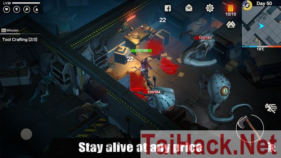 Download Hack New Version - Days of Decay Hack Mod for ANDROID. Best Role-Playing Game with beautiful graphics, spectacular scenery, it can be said that this is a game that gamers who finished playing will never forget. This hack gives you ONE HIT, GOD MODE and many other features that help you become a senior in this game. Update all the latest hack daily at TaiHack.Net. Download Game MOD APK Days of Decay Hack Mod for ANDROID Free New Update.