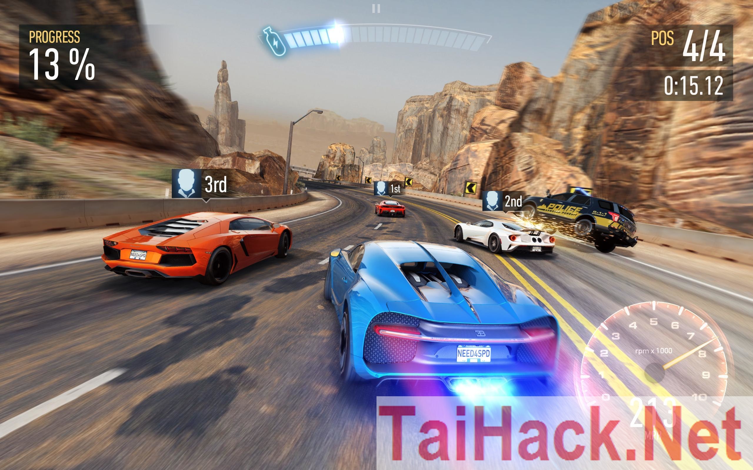 Download Hack Need for Speed No Limits - Best Car Racing Game On Android. This is the best car racing game of all time with epic scenery, beautiful graphics that will not disappoint the riders. With unlimited speed, you can comfortably conquer your race. Update all the latest hack game versions for free daily at TaiHack.Net.