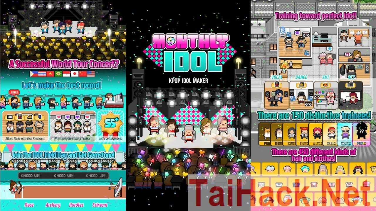 Download Hack Monthly Idol MOD a lot of stones - Business Simulation Game. This is the best business game on android, with realistic simulation gameplay. You truly are immersed in the enchanting business world. In this hack, you absolutely can get a lot of rocks so you can do everything you like. Update the latest hack game daily for free at TaiHack.Net