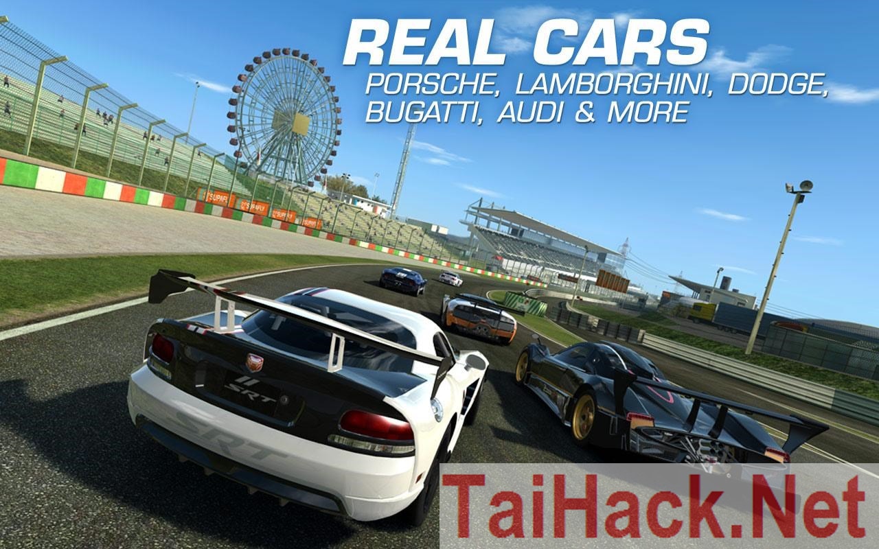 Download Hack Real Racing 3 MOD money / gold - Best Racing Game 2019 For Android. Racing game with beautiful graphics to satisfy the speed enthusiasts, Super nice race to help you experience the race in the most perfect way. In this hack, you can completely buy super cars without having to worry about your money and gold is unlimited. Update all the latest hack game daily for free at TaiHack.Net