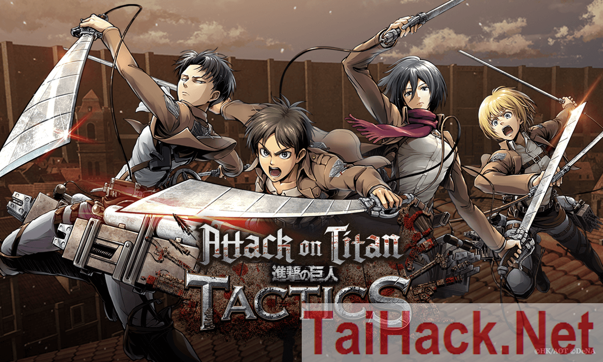 Download New Hack Version - Attack on Titan TACTICS Hack Mod for ANDROID. This is an online strategy game where players will have to form an army of their own and fight against the giants. In this hack, you will be the owner of advanced functions such as SUPPORT NON-ROOT USER, ONE HIT KILL and many other features waiting for you to explore ahead. Update all the latest hack game daily for free at TaiHack.Net