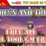 Hack Game Mobile Private | Game 3q Quần Anh Truyện Free All Full Tool Gm | Apk Ios