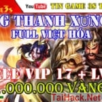 Hack Game Mobile Private| Công Thành Xưng Đế Full Việt Hóa Free Vip 17 + 100000knb| Apk Ios