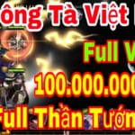 Game Lậu Đông Tà Mobile Việt Hóa | Android & IOS | Free Full VIP15 - 100.000.000KNB + Full Tướng Thần Đỏ