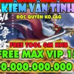 Ngự Kiếm Vấn Tình 3D  VTC Lậu Free Tool GM Max VIP 15 Max 100.000.000 Vàng - Xài Vàng Mỏi Tay