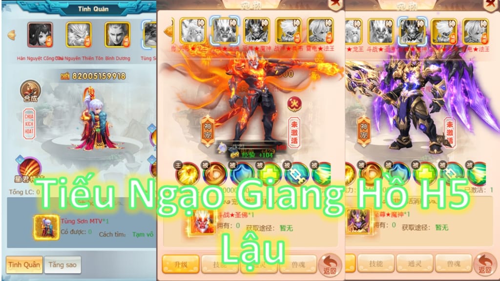 Game Lậu Free ALL - Tiếu Ngạo Giang Hồ H5 Việt Hóa Free ALL
