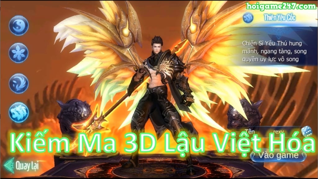 Game Lậu Mobile Free ALL - Kiếm Ma 3D Lậu Việt Hóa Free Vip 10 + 500000000 Ngọc & Vô Số Quà Vip