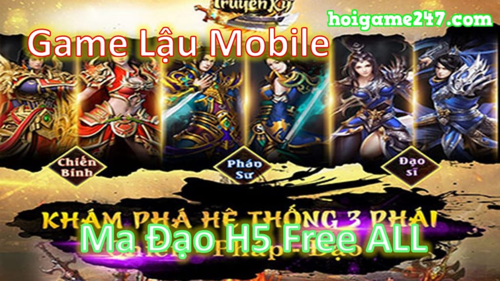 Game Lậu Mobile Việt Hóa - Ma Đạo H5 Free Max Vip 15 + 999,999,999 Vàng Vô Số Quà - Đốt Vàng Như Đốt Rác