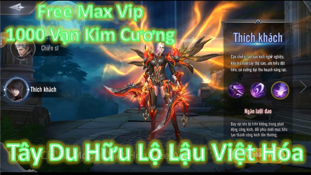Game Lậu Mobile Free - Tây Du Hữu Lộ Lậu Việt Hóa Free Max Vip + 10000000 Kim Cương + Vô Vàn Kim Cương
