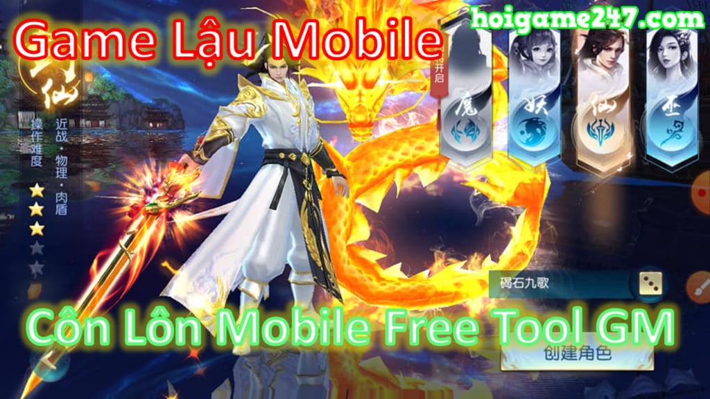 Game Lậu Mobile Free ALL - Côn Lôn 3D Free 400.0000.000 Vàng Max Vip Tool GM + Vô Số Quà Vip