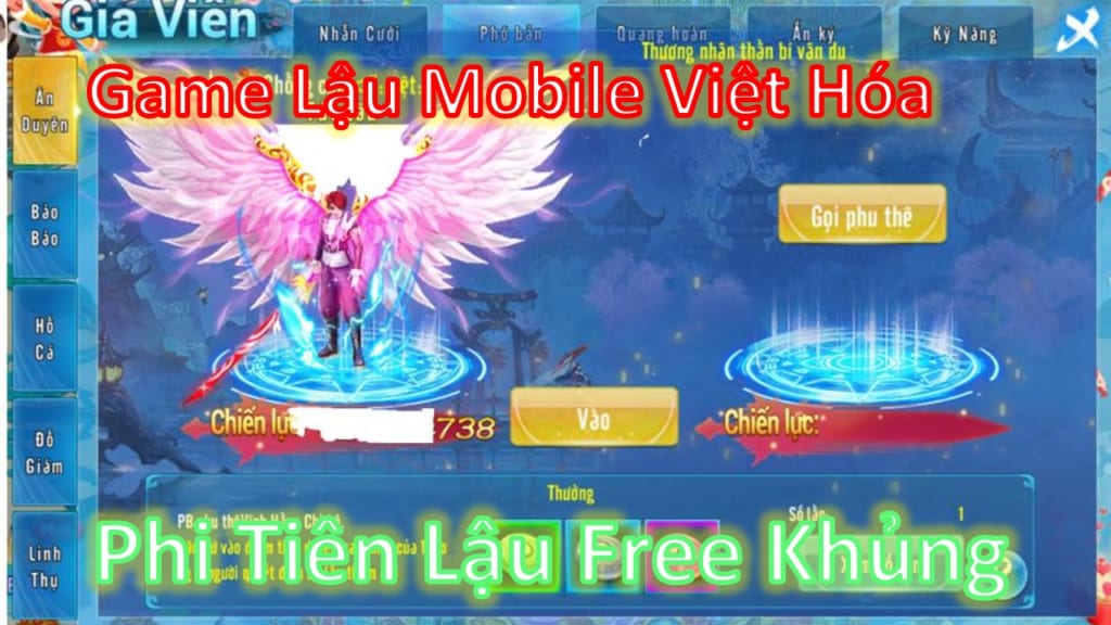 Game Lậu Mobile Việt Hóa - Phi Tiên Kiếm Việt Hóa Free Max Vip 25 + 999999999 Vàng + Vô Vàn Quà Vip Giá Trị